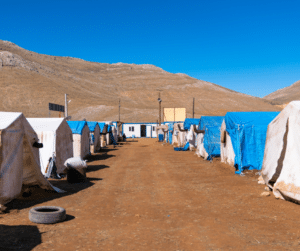 UNHCR tent
